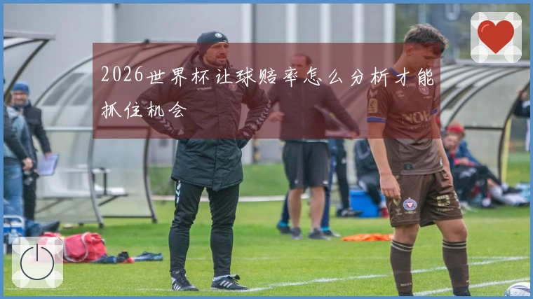 2026世界杯让球赔率怎么分析才能抓住机会